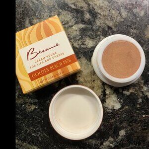NIB Besame Golden peach Lip and Cheek Rouge